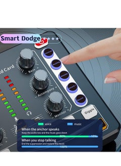 XiuWoo Podcast Equipment Bundle with Ring Light and Phone Holder , BM-800 Recording Studio Package with Voice Changer, Live Sound Card,Audio Interface for Laptop Computer Vlog Living Broadcast Live Streaming  - Image 4