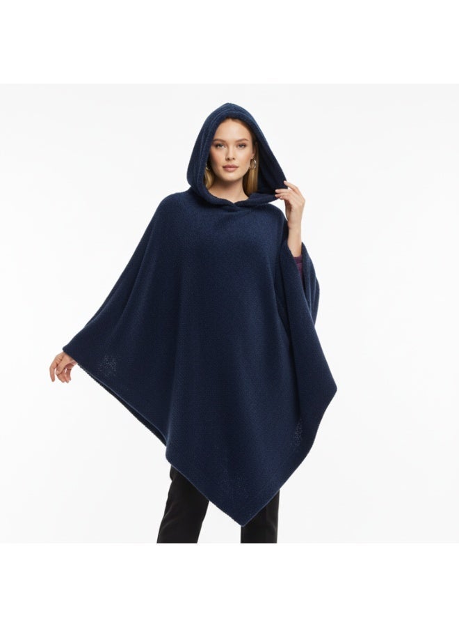 سيزار شال حريمي فرو مزود بغطاء للرأس - Image 1