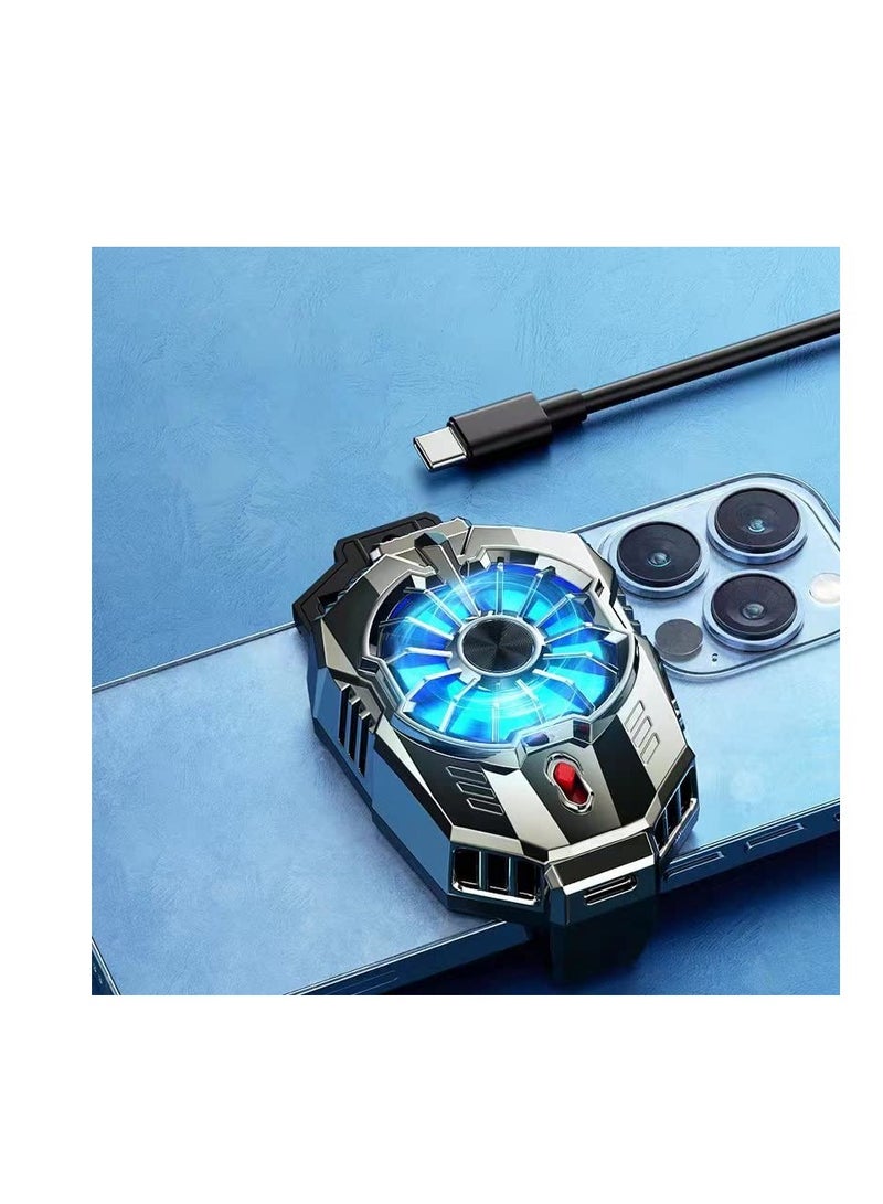 Portable Phone Cooling Fan for Gaming and Streaming, Compatible with iPhone and Android Smartphones, Efficient Semi-Conductor Cooling - Image 4