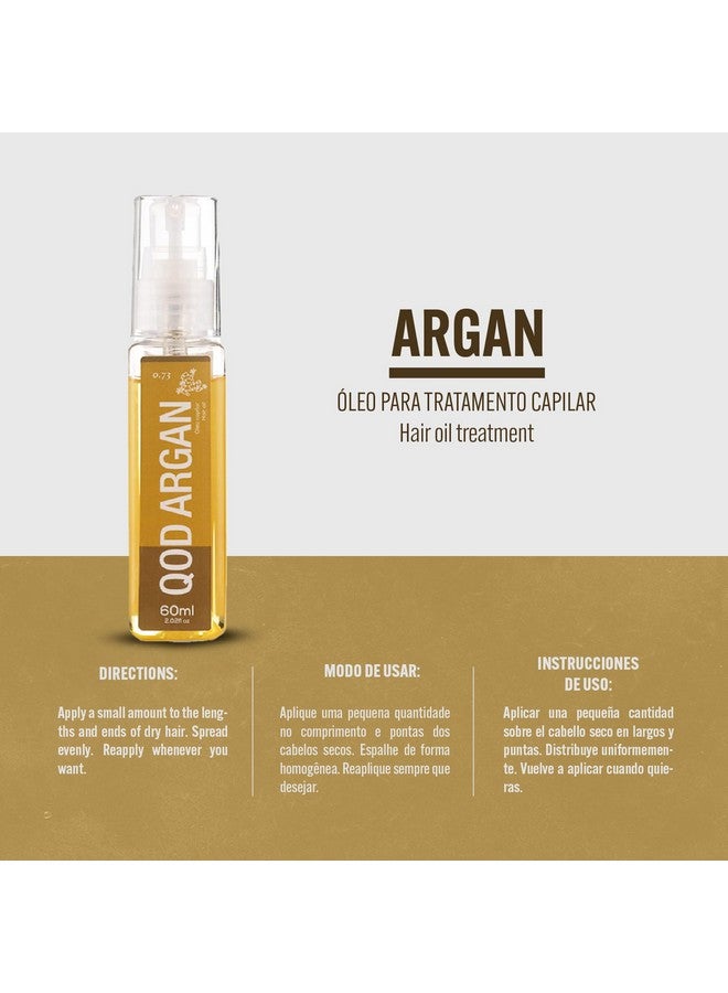 كيو أو دي QOD- زيت الأرغان لعلاج الشعر 60 مل - Image 3