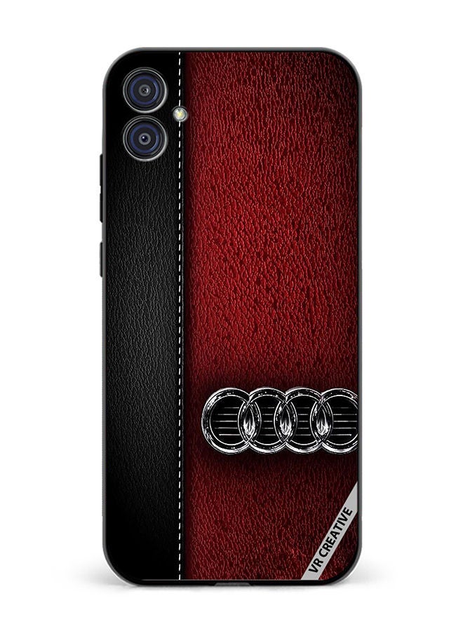 VR CREATIVE Protective Case Cover For Samsung Galaxy M04/F04 Audi Logo Design Multicolour - Image 1