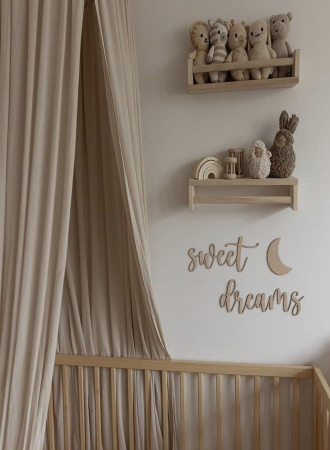 REMAX Wooden Sweet Dreams Sign for Backdrop, Sweet Dreams Wall Decor Wall Art Living Room Farmhouse Sign for Bedroom Office and Home Decor, 14.37 inches - Image 4