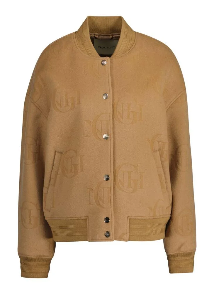 غانت Jacquard Varsity Jacket