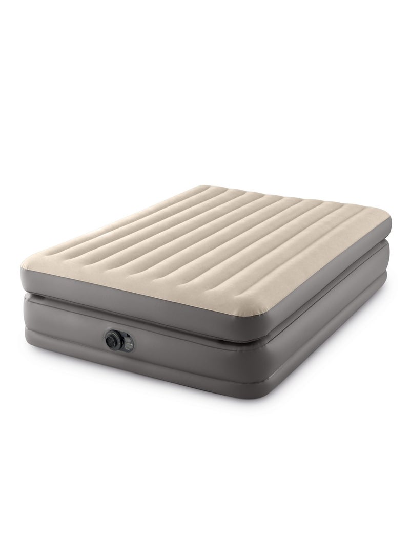 INTEX Queen Comfort Elevated Airbed W/ Fiber-Tech Rp - Image 1