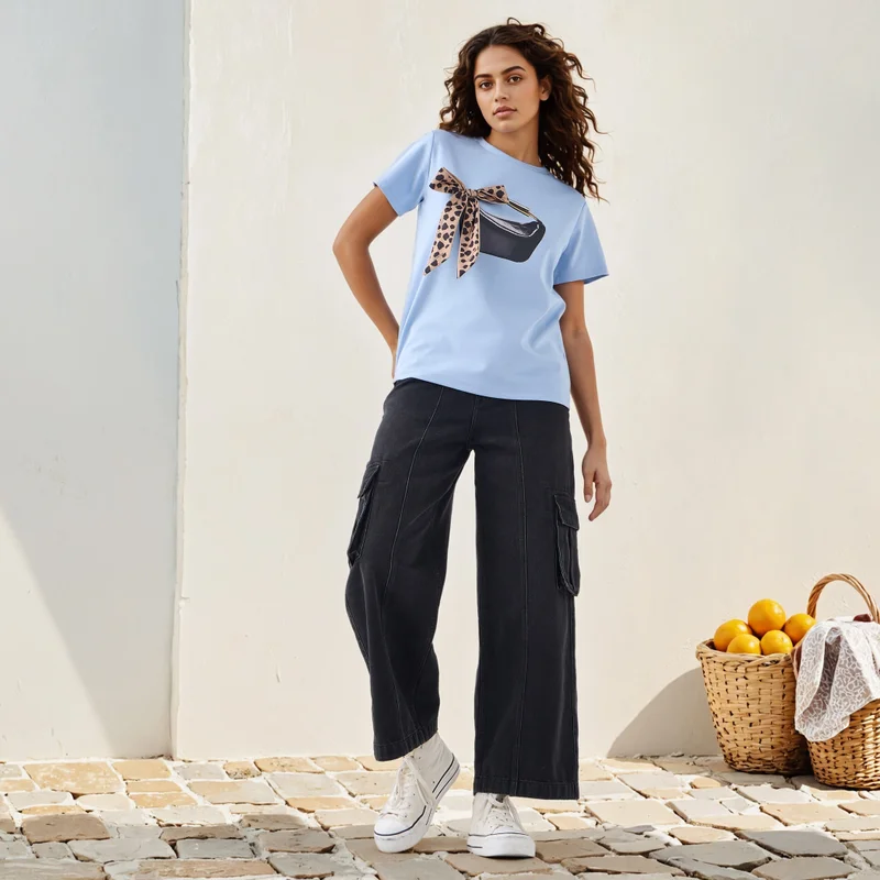 2Xtremz 2Xtremz Bow Accent T-shirt