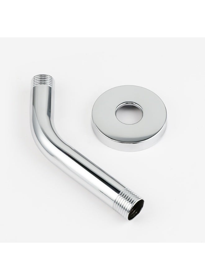 Filtered shower head and 20-stage shower filter combo with 5 powerful spray patterns, 360° adjustable shower head (suitable for hard water), removes chlorine and heavy metals, chrome finish (stainless steel bracket set included)  - Image 2