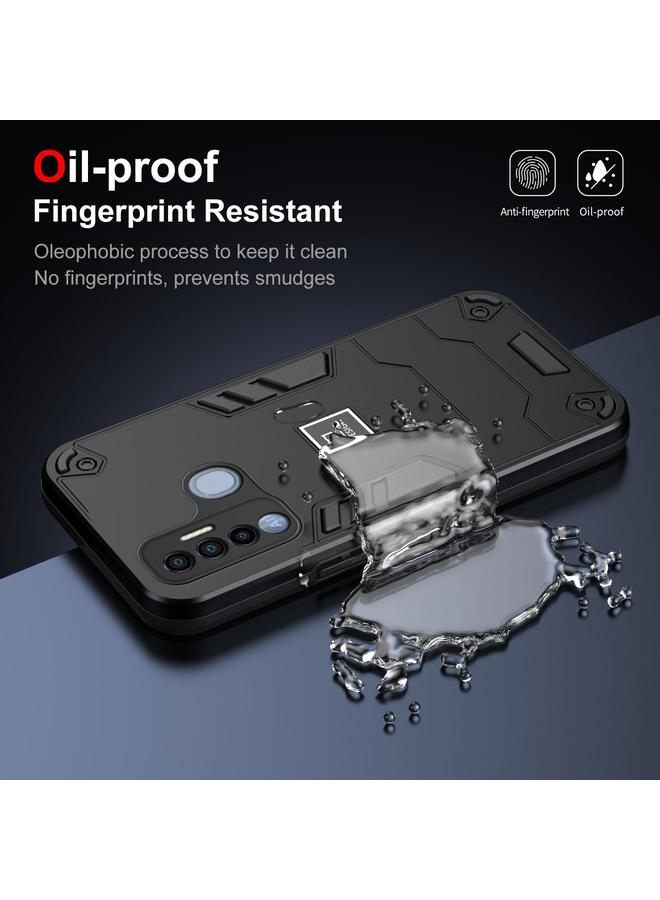 erorex Case For Tecno Spark 7 Pro 2 in 1 Shockproof Phone Case - Image 4