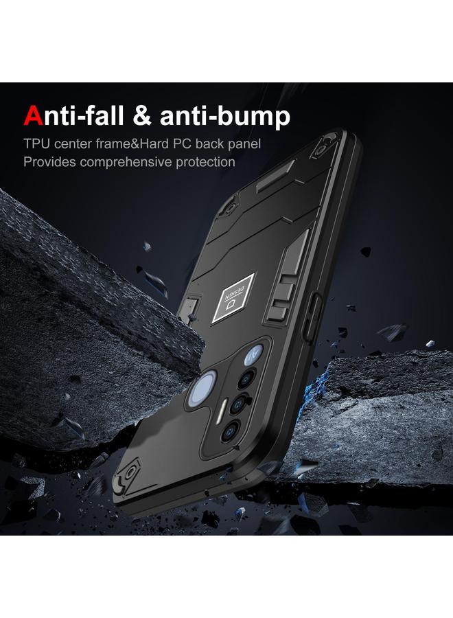 erorex Case For Tecno Spark 7 Pro 2 in 1 Shockproof Phone Case - Image 3