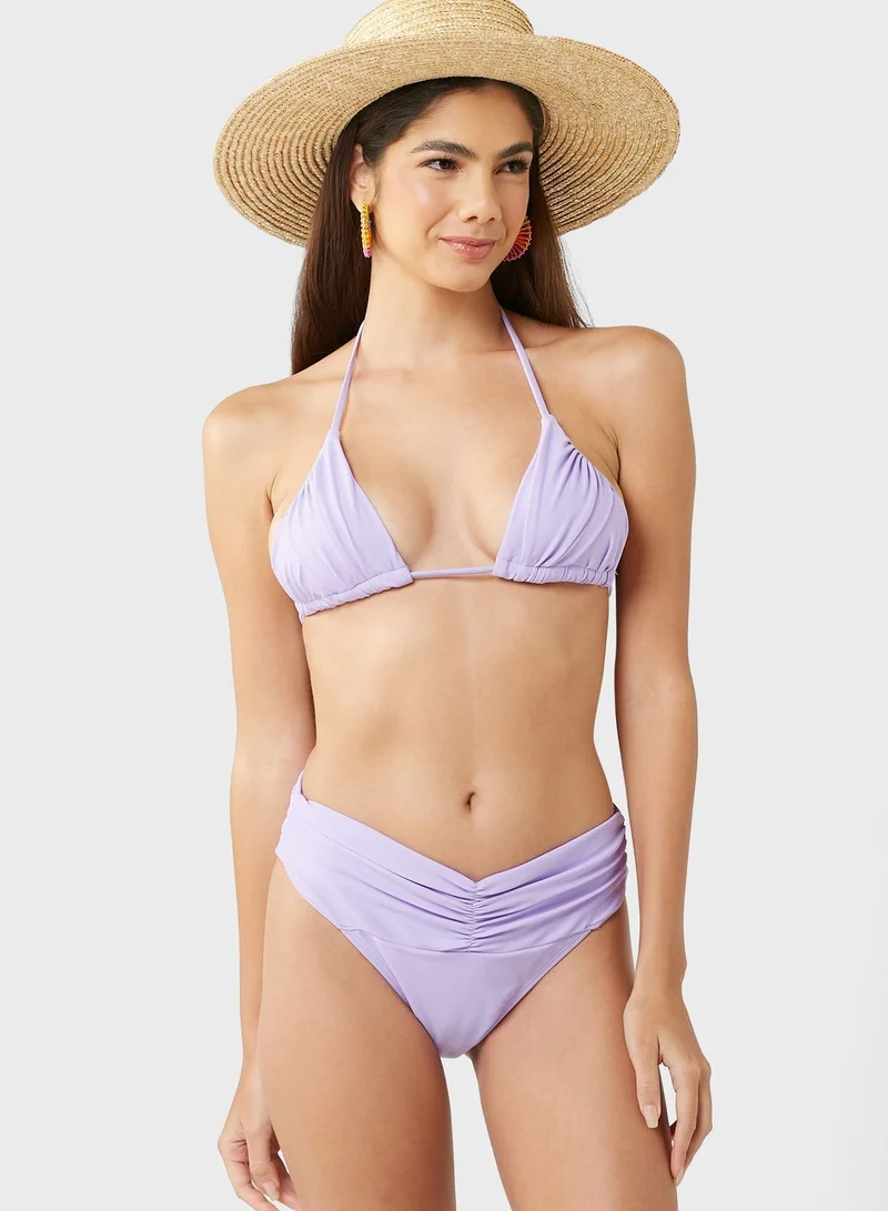 Coconut Cove High Leg Bikini Set