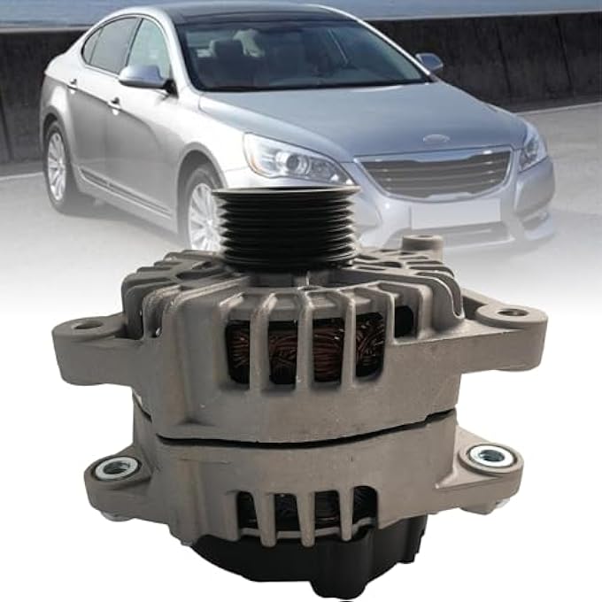 ZZDSNJ 42225 Alternator Compatible with 2017-2020 Kia Cadenza 2019-2021 Sedona 2019-2020 Sorento Replace# 373003L050 - Image 1