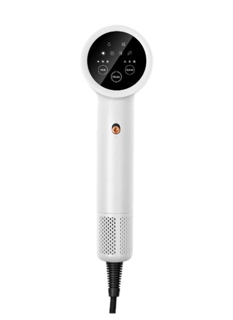 F7 Ultrasonic Hair Dryer With Touch Display Nano Ion Technology Heat Control Lightweight And Quiet