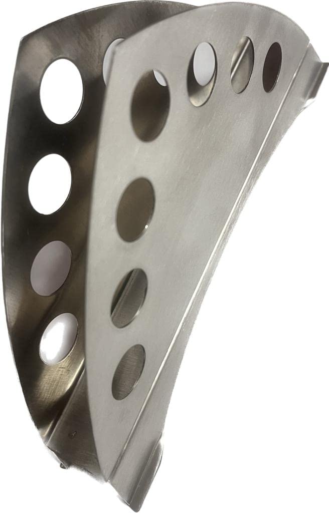 EVK® Stainless Steel Napkin Tissue Paper Holder and Dispenser with Round Holes for Kitchen, Restaurant, Office, Dining Table, Café, Hotels, Tissue Napkin Stand Pack of 6 (Tissue Holder 06|Silver) - Image 5