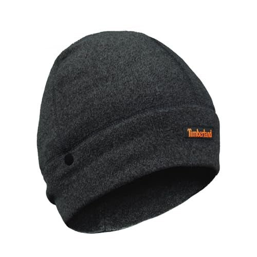 Timberland Men’s 2-in-1 Fleece Balaclava - Water Resistant, Convertible Hood with Face Cover, Soft Fleece for Cold Weather, Black, One Size - Image 3