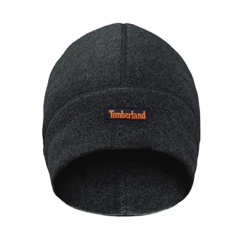 Timberland Men’s 2-in-1 Fleece Balaclava - Water Resistant, Convertible Hood with Face Cover, Soft Fleece for Cold Weather, Black, One Size - Image 4
