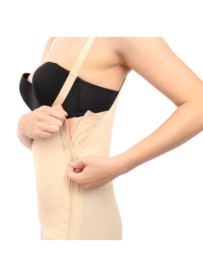 Sedra Shapely Full body shaper after surgery for tightening the abdomen, waist, and buttocks; women's compression suit for body slimming and shaping; beige - Image 3