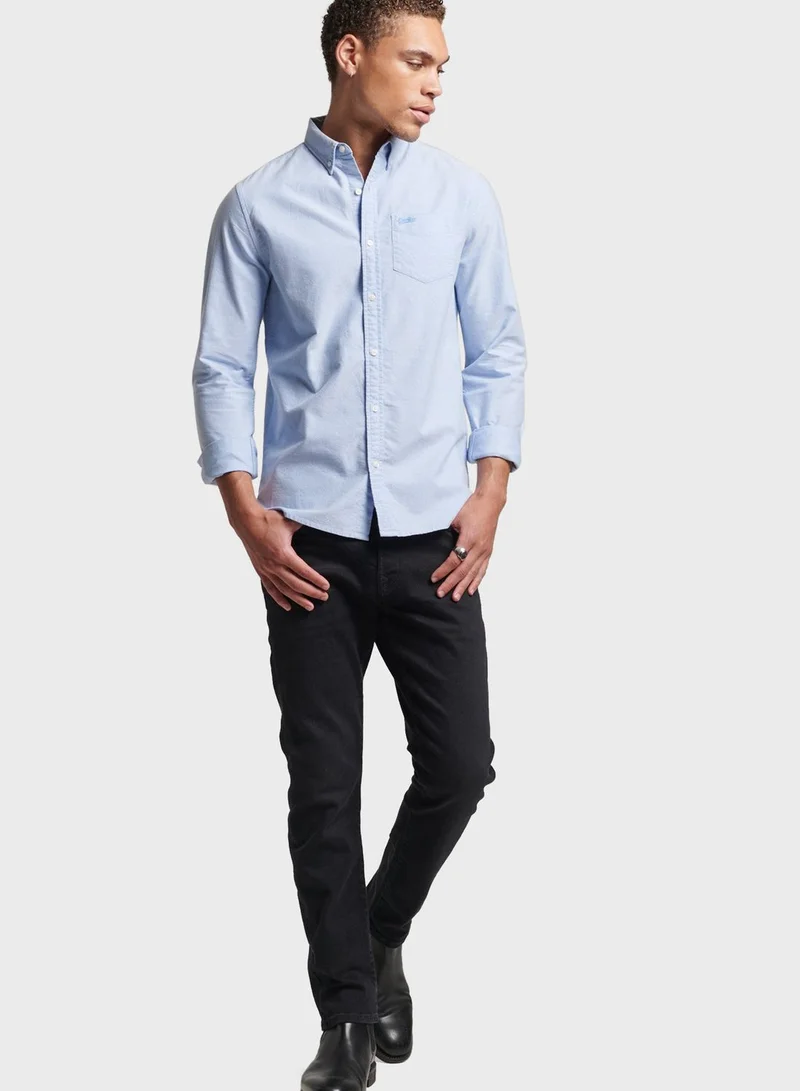 Superdry Essential Oxford Slim Fit Shirt