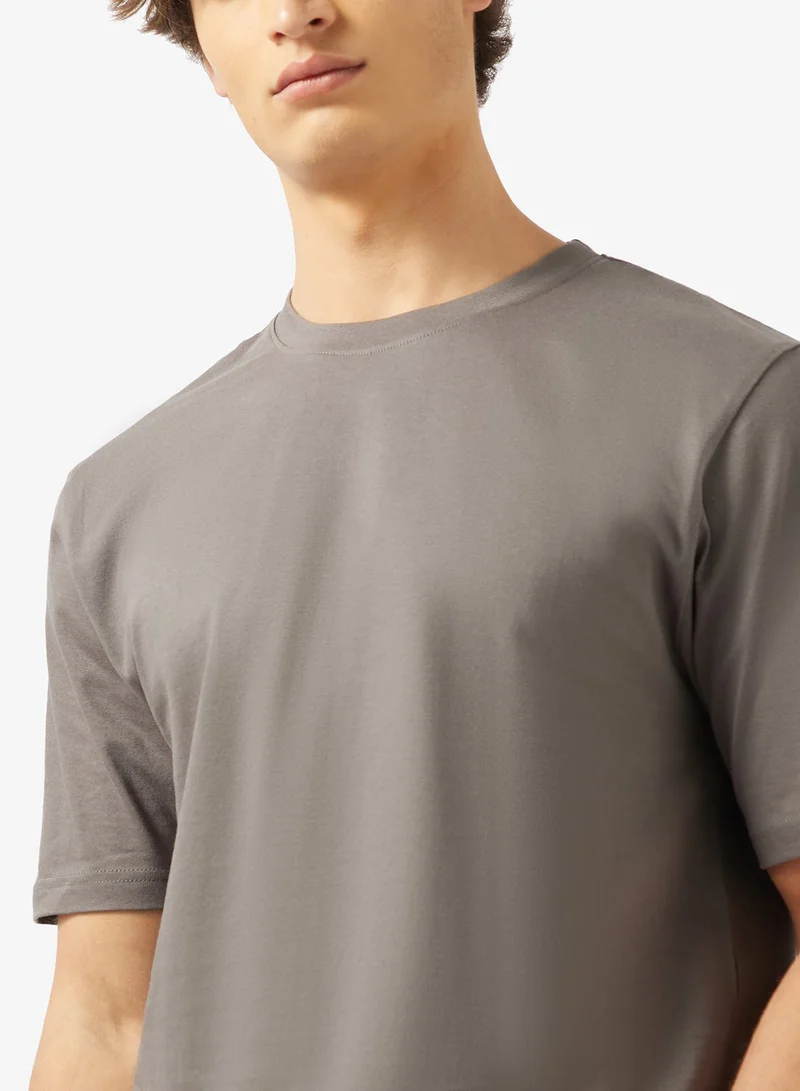 Seventy Five Basics  Pack of 2 Regular Fit T-Shirt for Men | Best Price UAE