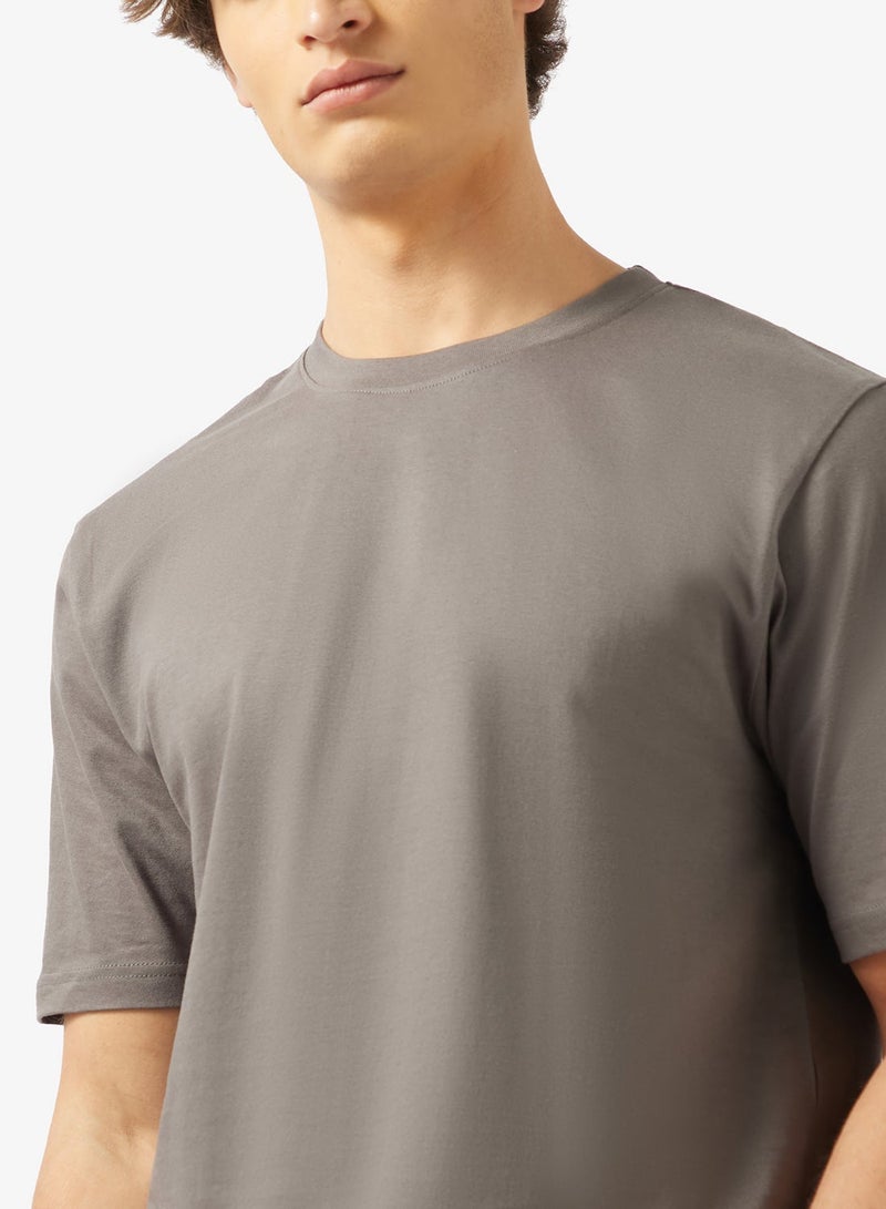 Seventy Five Basics Pack of 2 Regular Fit T-Shirt - Image 4