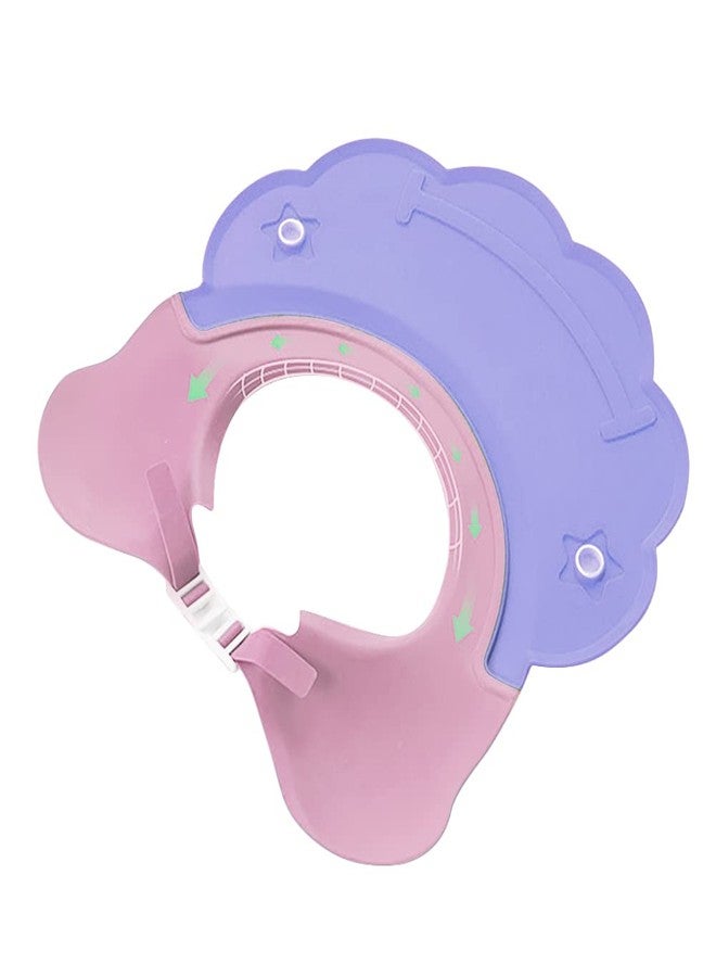 ITODA 2 Pcs Baby Shower Cap Adjustable Girls Boys Hair Washing Shield Waterproof Ear Protective Shampoo Hat Soft Bath Head Cap Visor - Image 5