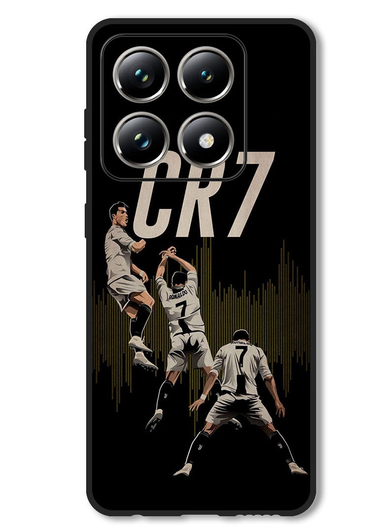 Theodor Case Compatible with Xiaomi 14T Pro Protection Shockproof Bumper Cover CR7 (3) - Image 1