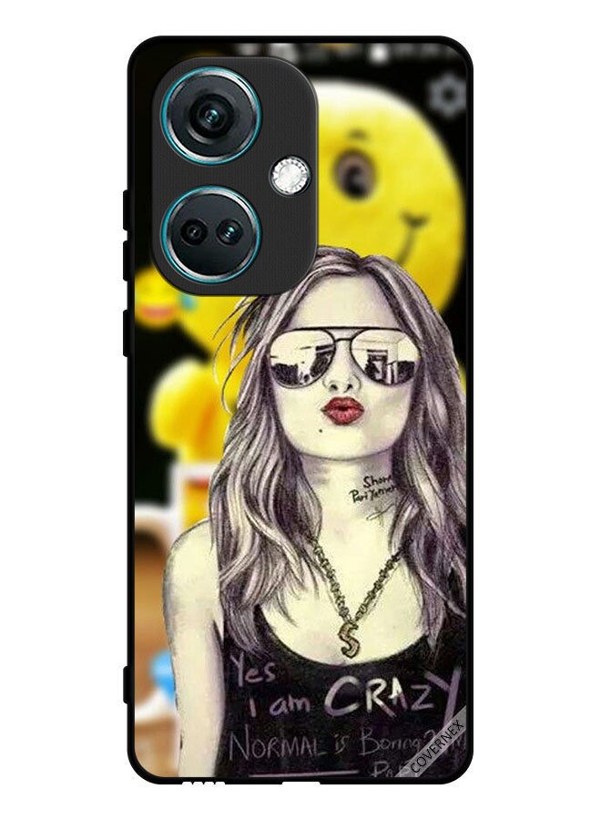 Covernex Protective Case Cover For OnePlus Nord CE3 Yes I Am Crazy Normal Is Boring - Image 1