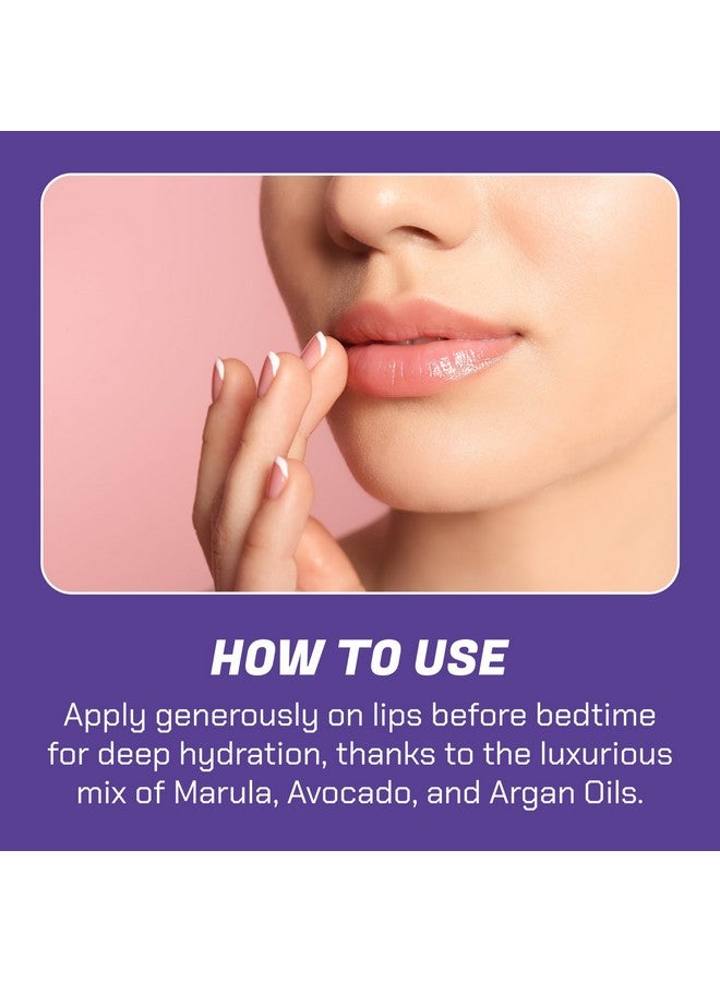 ناو بيوتي قناع الشفاه أثناء النوم من سويت دريمز، قناع الشفاه الليلي، بلسم الشفاه العضوي ومرطب الترطيب الغني بمضادات الأكسدة، خالي من البارابين والكبريتات، حجم سفر للرجال والنساء، 0.7 أونصة - Image 5