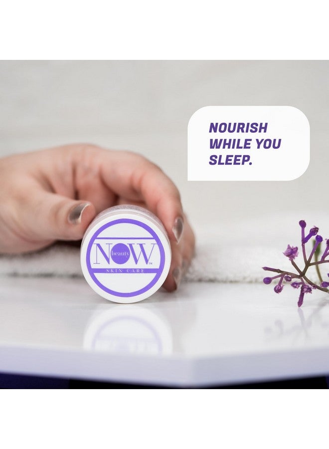 ناو بيوتي قناع الشفاه أثناء النوم من سويت دريمز، قناع الشفاه الليلي، بلسم الشفاه العضوي ومرطب الترطيب الغني بمضادات الأكسدة، خالي من البارابين والكبريتات، حجم سفر للرجال والنساء، 0.7 أونصة - Image 3