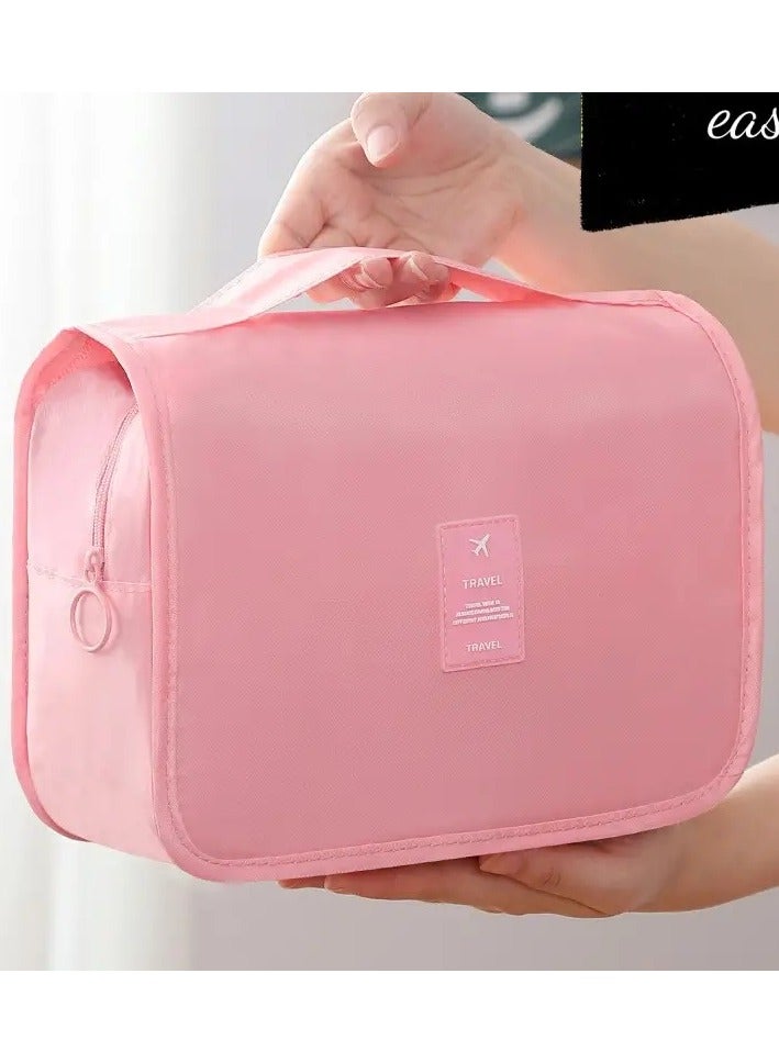 ORiTi Hanging Toiletry Bag  For  Men and Women Travel Portable Bathroom Toiletry Storage Bags  Waterproof Cosmetics Makeup And Toiletries Organizer Kit With Hook - Image 4