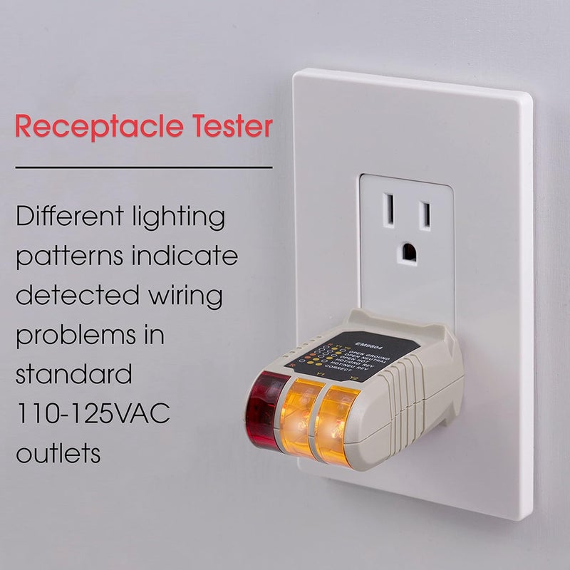 Power Gear 3-Wire Receptacle Tester - Image 2