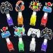 CHUNNIN 36 PCS Video Game Party Favors Game LED Light Up Finger Lights Glow in the Dark Fillers Gamer Party Finger Light Bulk for Chriatmas Goodie Treat Bags Stuffers Game Birthday Party Supplies - Image 2