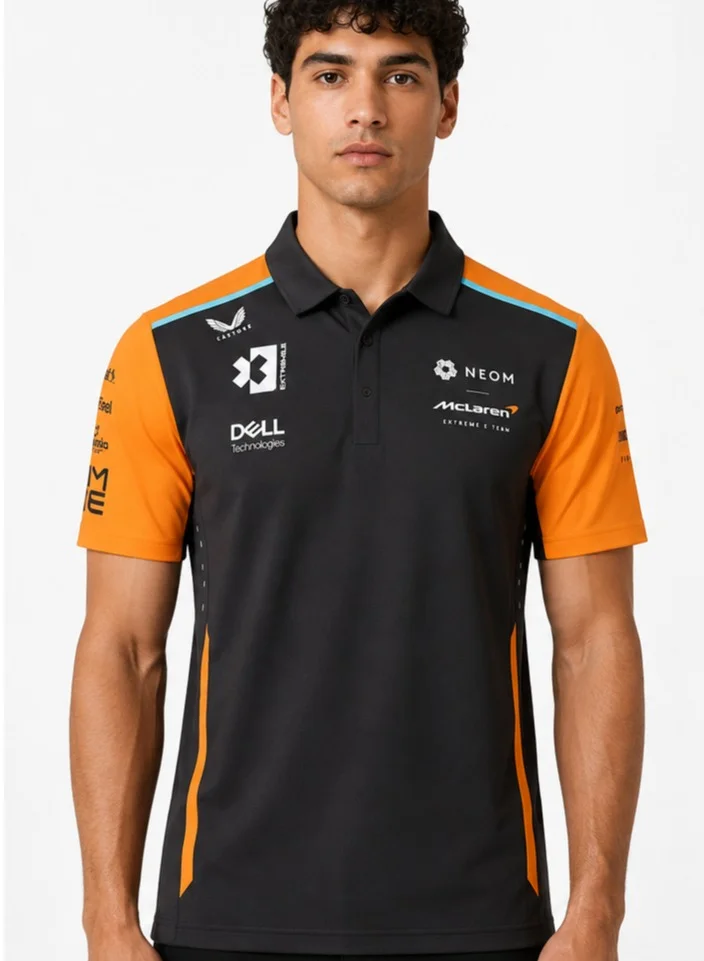 McLaren Replica Polo Shirt - Phantom/Autumn Glory
