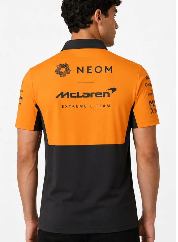 Mclaren  McLaren Replica Polo Shirt - Phantom/Autumn Glory for Men | Best Price UAE