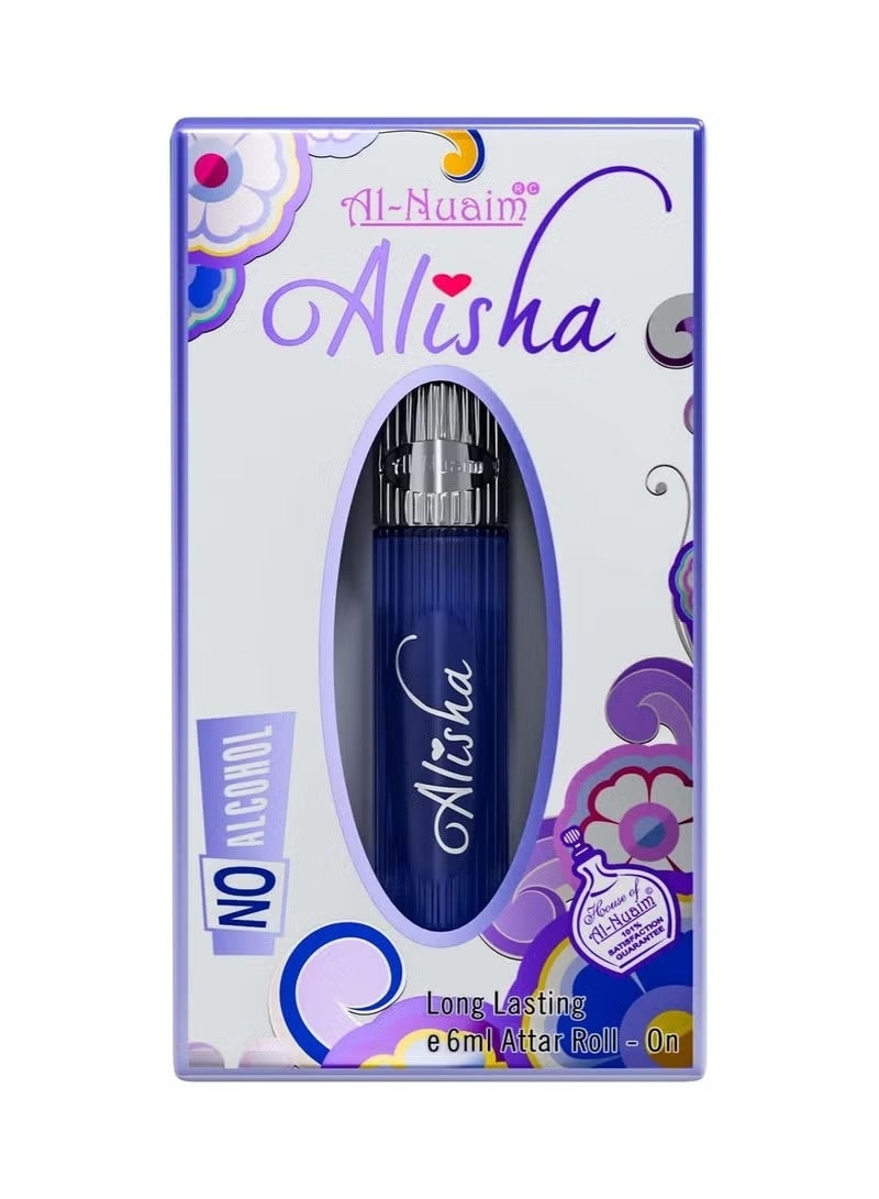 Al Nuaim Al-Nuaim Alisha Attar Roll On Perfume Oil, 6ml, Alcohol-Free - Image 3