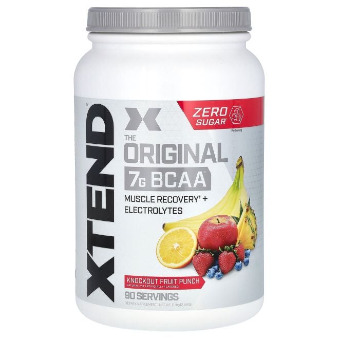 XTEND The Original 7G BCAA Knockout Fruit Punch 2.58 lb (1.17 kg) - Image 1