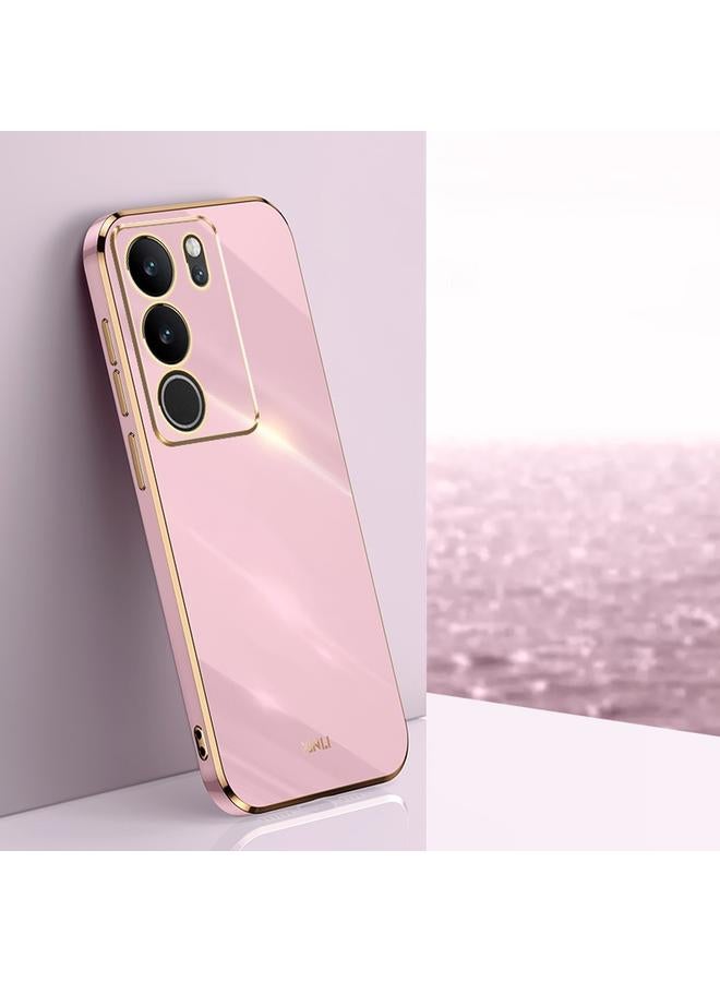Case For vivo S17 Straight Edge 6D Electroplate TPU Phone Case