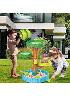 DURKU Outdoor Sand & Water Play Table for Toddlers - Sensory Summer Beach Toy Set for Kids Ages 3-5  - Image 5
