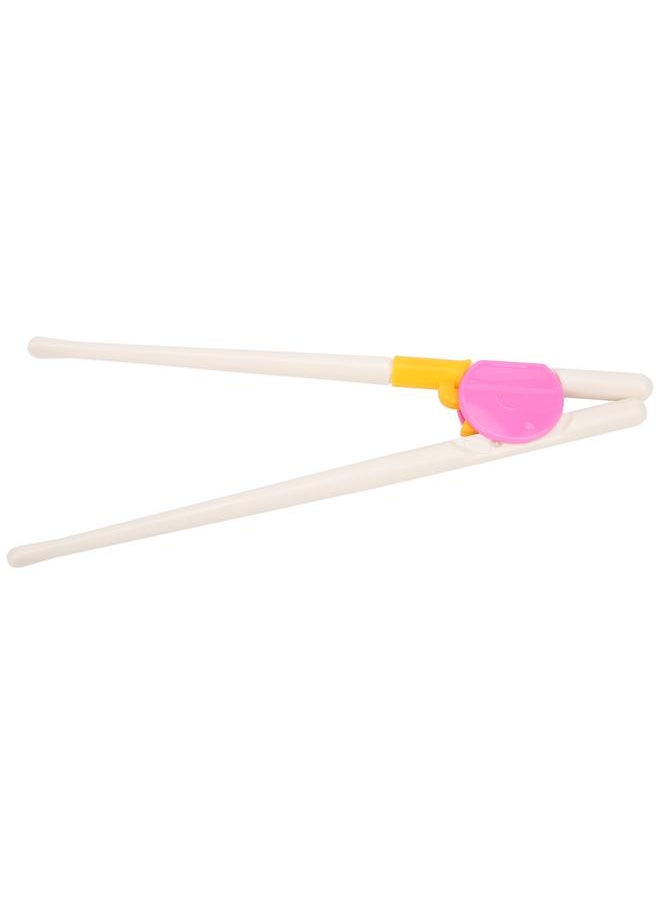 1 Pair Children's Training Chopsticks Flat Rounded Head Reusable Learning Chopstick Helper
