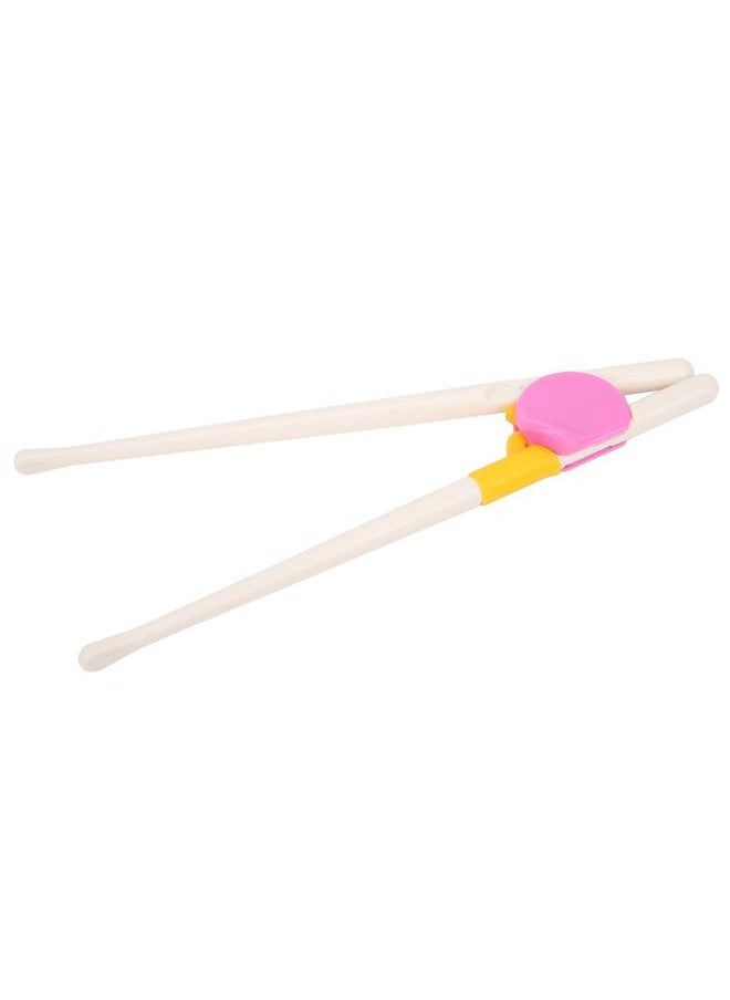 1 Pair Children's Training Chopsticks Flat Rounded Head Reusable Learning Chopstick Helper