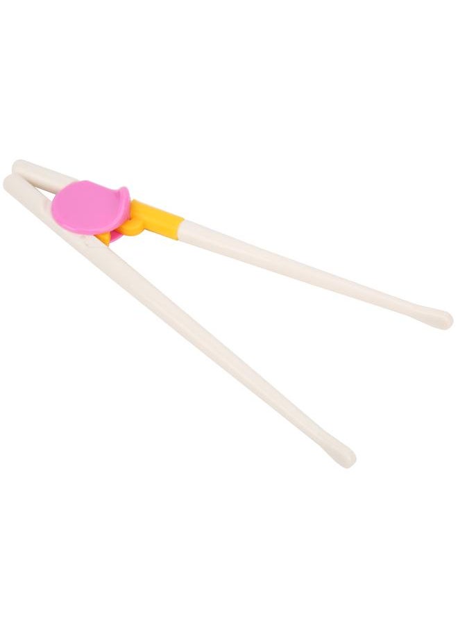 1 Pair Children's Training Chopsticks Flat Rounded Head Reusable Learning Chopstick Helper
