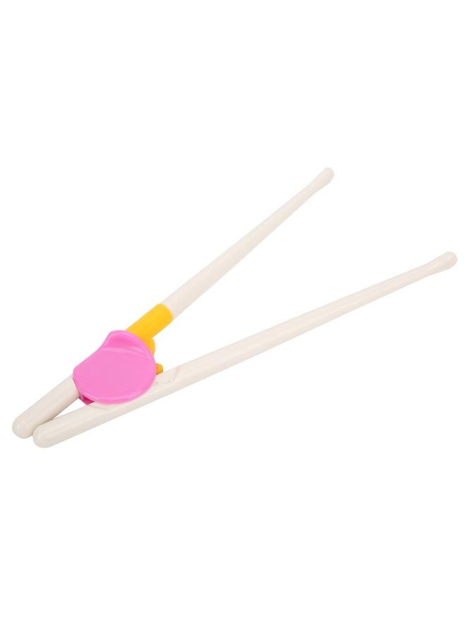 1 Pair Children's Training Chopsticks Flat Rounded Head Reusable Learning Chopstick Helper