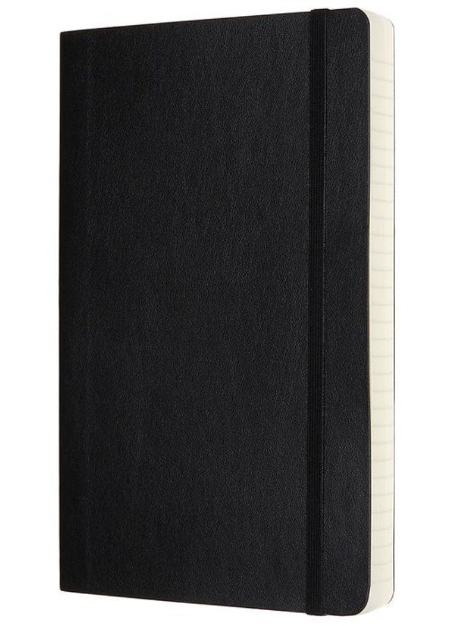 MOLESKINE Expanded Notebook Large Size Ruled Pages Black Soft Cover 400 Pages - Image 2