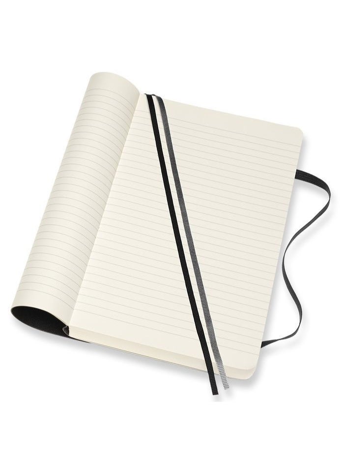 MOLESKINE Expanded Notebook Large Size Ruled Pages Black Soft Cover 400 Pages - Image 3
