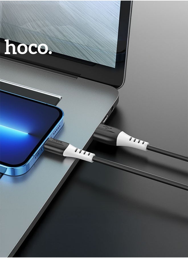 hoco. X82 iP silicone charging data cable  - Image 5