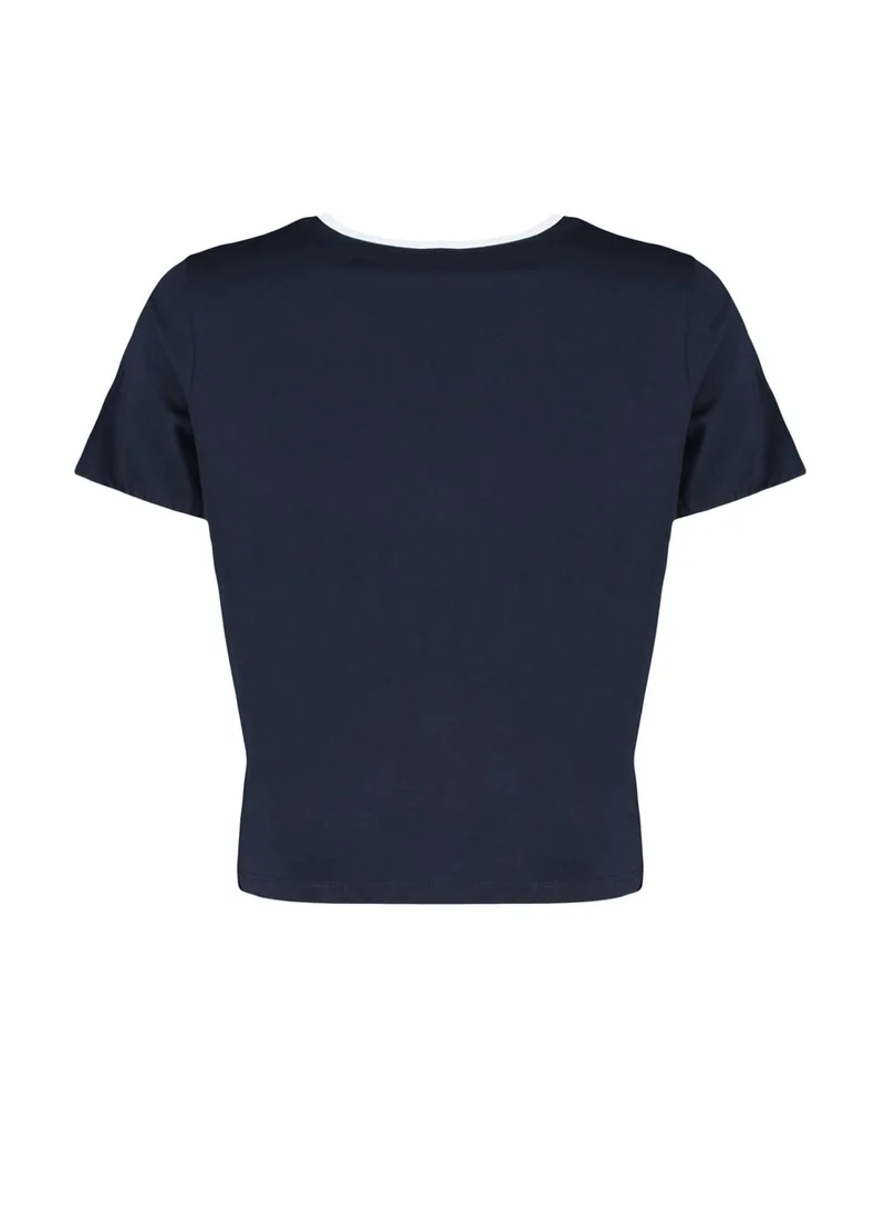Trendyol Curve Crew Neck Graphic T-Shirt