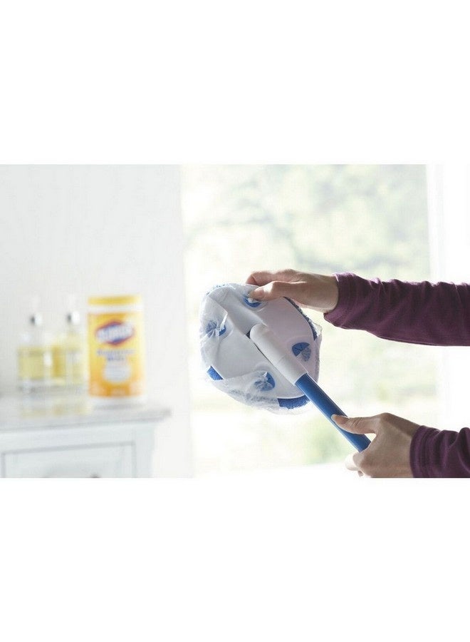 Clorox Antimicrobial Protection Tub and Tile Scrubber Refill Pad Blue 6.5 x 3.3 x 18.8 cm 620030 - Image 3