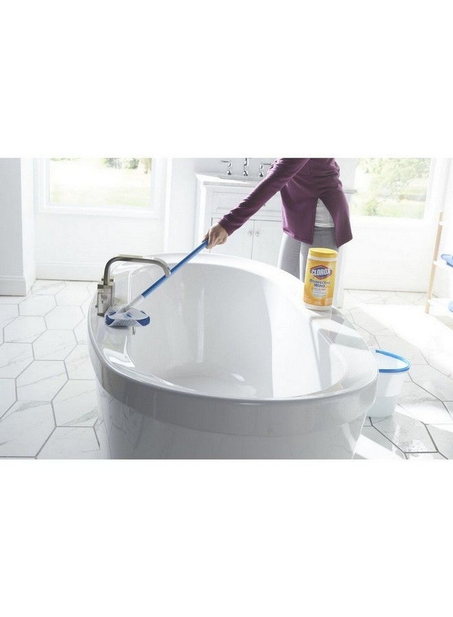 Clorox Antimicrobial Protection Tub and Tile Scrubber Refill Pad Blue 6.5 x 3.3 x 18.8 cm 620030 - Image 4