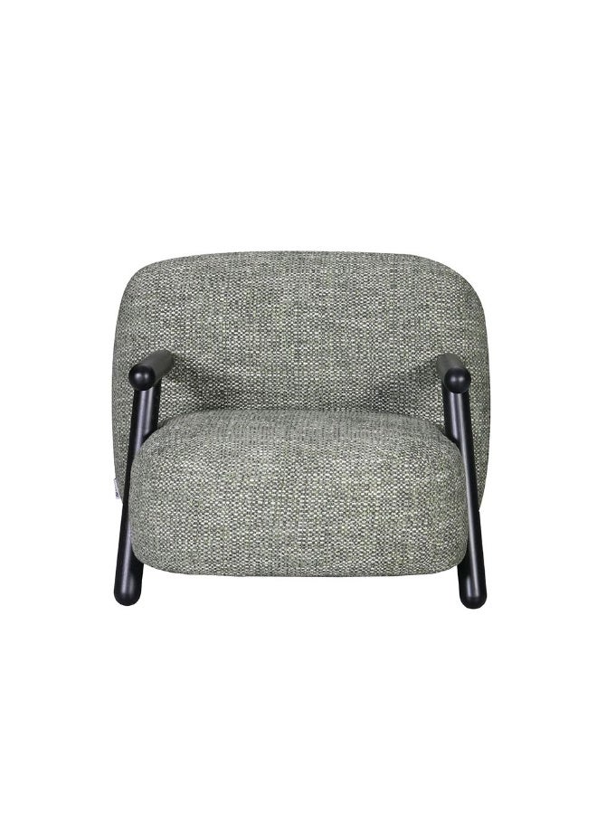 DANUBE HOME Amal 1 Seater Fabric Sofa  | Armchair  | Modern Design Single Seater Accent Chair | Comfortable Living Room Furniture L91xW90xH71cm - Image 3