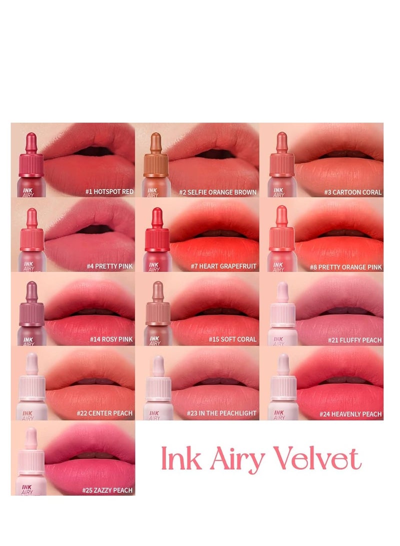 Peripera Peripera Ink Airy Velvet 14 Rosy Pink (4g) - Image 3