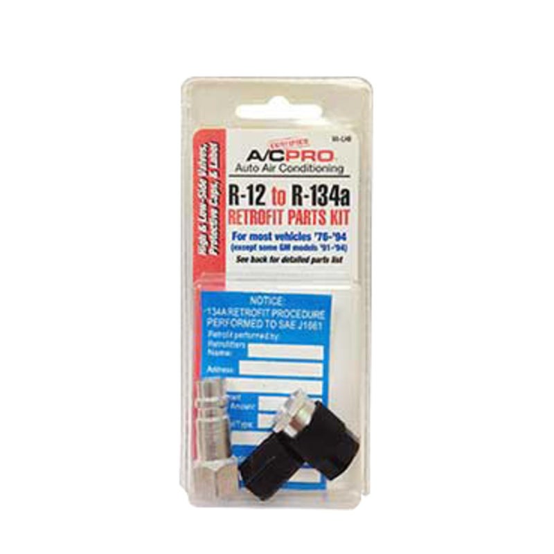 A/C Pro Certified AC Pro VALH8 R12 to R134a Retrofit Parts Kit - Image 3