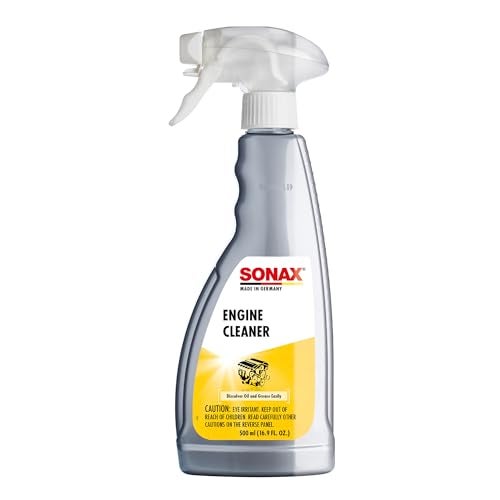 SONAX Engine Cleaner | Powerful Engine Degreaser for Oil & Grease Removal | Safe on Metal, Plastic & Rubber | Phosphate & Solvent-Free Formula | Deep-Cleaning for Hard-to-Reach Areas | 543200 | 500 ml - Image 1
